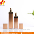 50/130/130ml AS pink airless luxury square bottle